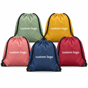 Bolsa Ecológica con Cordón de Poliéster, Estilo Outdoor, con Logotipo Personalizado, para Niños, Hombres y Mujeres - Product Image 2