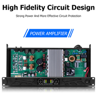 Amplificateur numérique de classe D BG2.6 à 4 canaux, 2*600W@8ohm, 2*900W@4ohm, en métal, audio professionnel, durable et portable, directement de l'usine