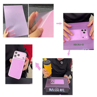 Machine automatique de laminage et de thermoformage pour films de protection de téléphones portables, avec couverture intégrale arrière et changement de couleur personnalisé