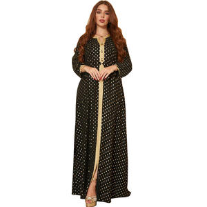 Abaya – robe longue à manches longues pour femmes musulmanes, tenue élégante pour occasions formelles, nouvelle collection 2023, <span class=keywords><strong>DL081</strong></span> - Product Image 2