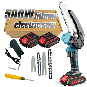 Motosierra Inalámbrica de Gran Capacidad con Batería de Litio para Corte de Madera al por Mayor - Product Image 2