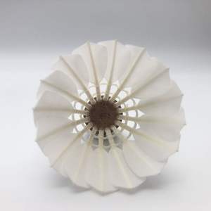 Oem <span class=keywords><strong>Badminton</strong></span> Meilleure Durabilité <span class=keywords><strong>Volant</strong></span> Grade 1 <span class=keywords><strong>Plume</strong></span> d'Oie Droite - Product Image 3