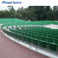 Sièges de stade pliants HDPE Avant Sports pour extérieur, sièges inclinables pour amphithéâtre, concert, salle de spectacle, chaise de spectateur