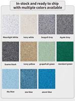 Peinture époxy décorative pour sols, auto-nivelante avec sable coloré, utilisation intérieure et extérieure