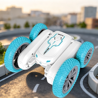 Coche RC de Acrobacias con Deformación 2.4G 4WD, Giro de 360° de Doble Cara, Coche de Control Remoto Todoterreno, Juguete para Niños, Regalos