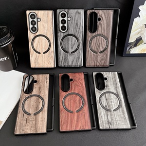 เคสโทรศัพท์ไม้แท้แบบแม่เหล็กสำหรับ Samsung <span class=keywords><strong>Z</strong></span> <span class=keywords><strong>Fold</strong></span> 7 <span class=keywords><strong>4</strong></span> 5 6 พร้อมฟิล์มกันรอยหน้าจอ วัสดุ PC บรรจุในถุง OPP - Product Image 6