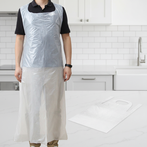 Kangle Low Price <b>Disposable</b> Sleeveless Lightweight HDPE/LDPE Waterproof Oil-Resistant for Hospital Medical Plastic <b>Apron</b> - Product Image 6