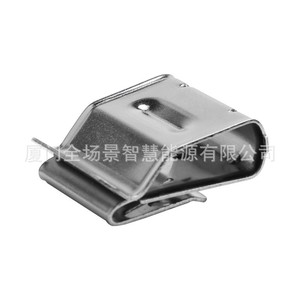 Clip de câble en acier inoxydable en forme de C pour câblage de panneaux solaires, fixation de 2 fils de 4 mm² - Product Image 5