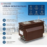 Transformateur de courant en résine époxy coulée pour intérieur LZZBJ9-10C8/210/2S (4S) 10kV 11kV 12kV 5A-6000A 0.2/10P20 0.5/5P