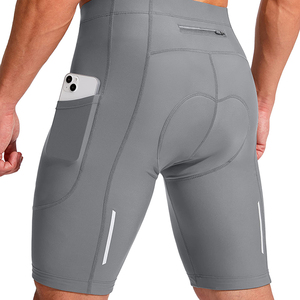 Shorts de cyclisme pour hommes avec logo personnalisé, coupe ajustée, contrôle de l'humidité, pour la course et le vélo en extérieur - Product Image 6