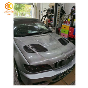 CSL ฝากระโปรงหน้ารถยนต์,คาร์บอนไฟเบอร์แต่งช่องระบายอากาศสำหรับ <span class=keywords><strong>BMW</strong></span> 3 Series <span class=keywords><strong>E46</strong></span> <span class=keywords><strong>Coupe</strong></span> - Product Image 6