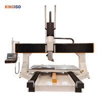 La Mejor Máquina CNC de 5 Ejes para Fresado y Router de Madera, Máquina CNC de 5 Ejes de Alta Resistencia con 1 Año de Garantía