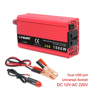 Onduleur à onde sinusoïdale modifiée <span class=keywords><strong>Lvyuan</strong></span> 500W <span class=keywords><strong>1000W</strong></span> 12V 24V vers 220V 230V CA pour kits d'urgence à prix réduit - Product Image 4
