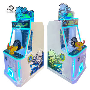 <span class=keywords><strong>MAKER</strong></span> Kids Shoot Ball Game Hit Monsters Get Capsule Toy Metal Coin Operated Arcade the Ball Adventure Kids Shooting Game Machine - Product Image 2
