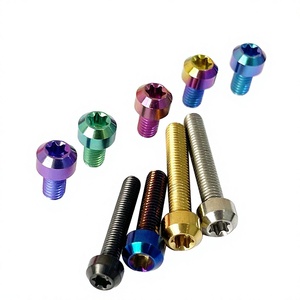 Tornillos de Cabeza Hexagonal de Titanio Pulido Gr5 M5 para Modificación de Motocicletas y Automóviles (Una Bolsa de 10 Piezas) - Product Image 3
