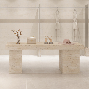 Mesa de exhibición de Isla de forma especial, mesa de agua y tocador para tiendas de ropa de mujer - Product Image 5