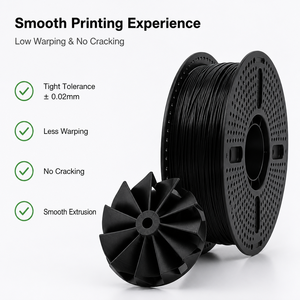 Filamento ABS de Alta Resistencia al Calor para Impresoras 3D, Baja Contracción, Sin Grietas, para Piezas Funcionales y Cajas Electrónicas - Product Image 2
