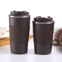 Mug à café isotherme portable en acier inoxydable de 350 ml, maintien au chaud de 6 à 12 heures, léger et réutilisable