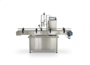 เครื่องบรรจุของเหลวอัตโนมัติแบบหัวเดียว ปั๊มโรตารี่  ไหลแรงสูง สำหรับบรรจุเครื่องดื่ม ซอสมะเขือเทศ แยม ครีม น้ำผึ้ง ลงขวด - Product Image 2