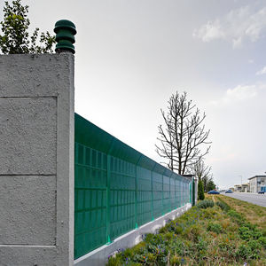 Barrières acoustiques de circulation en acrylique résistantes à la corrosion, forme en arc, <span class=keywords><strong>anti</strong></span>-<span class=keywords><strong>bruit</strong></span>, mur insonorisé, clôture résistante aux intempéries, extérieur, résidentiel - Product Image 3