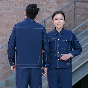 Poly-cotton Workshop Engineer <strong>Boiler</strong> Staff Mining Mechanics Engineer Welding Construction Work Clothes Worker Uniform Workwear - Product Image 6