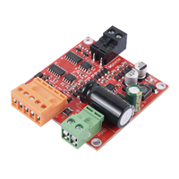 Contrôleur de moteur CC à balais 9-36V 500W, carte de commande de vitesse PWM 12A, cuivre 2OZ, contrôle TTL IO, protection contre les surintensités et les surtensions électrostatiques
