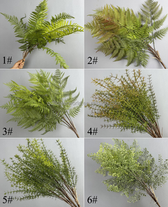 Hojas <span class=keywords><strong>Artificiales</strong></span>, Simulación de Vegetación, Helecho, Decoración para Sala de Estar, Ramo de Mano, Hierba Persa, Decoración de Boda, Decoración del Hogar - Product Image 2