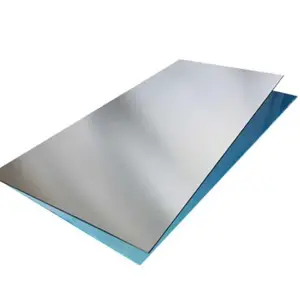 Lembar logam cetak kualitas tinggi sublimasi polos 5754 lembar/pelat aluminium