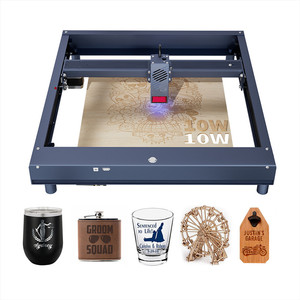 Máquina de Grabado Láser Portátil de Escritorio Pequeña de Bambú, Silicona, Goma y Cerámica de 5.5W, 10W, 20W, 40W, Mini Grabador Láser Xtool - Product Image 1