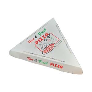 KM Hộp Hình Nón Pizza Tùy Chỉnh Phân Hủy Sinh Học Hộp Pizza Và Bánh Sandwich Hình Tam Giác