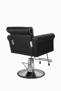 Poltrona <span class=keywords><strong>da</strong></span> Barbiere in Metallo con Funzione di Sollevamento e Rotazione per Parrucchieri e Saloni, Adatta anche per Soggiorno - Product Image 3