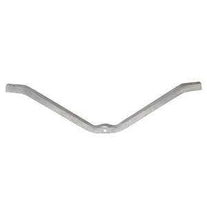 Support de poteau Quan Pham V Crossarm Brace 42 pouces de largeur x 12 pouces de hauteur, galvanisé de haute qualité selon la norme ASTM A-153, prix usine, trou de fixation pour poteau de 11/16 pouces. - Product Image 1