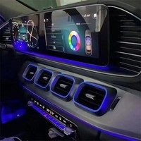 Grille d'aération LED lumineuse pour Mercedes GLE GLEW167, éclairage d'ambiance d'origine usine pour GLS X167 2020-2026
