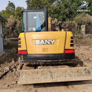 Excavatrice sur chenilles d'occasion SANY 60, marque chinoise d'origine, 6 tonnes, petite taille, excavatrice sur chenilles d'occasion - Product Image 3