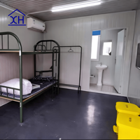 XH 20ft Détachable Tiny Camping Home-Maison de luxe préfabriquée en conteneur de 40 pieds pour bureau et appartement