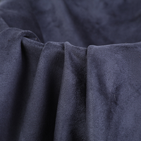 Une variété de couleurs Polyester microfibre tricot doux Faux daim tissu pour voiture tête d'affiche intérieur tapisserie d'ameublement papier peint