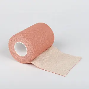 5cmx4.5m Zinc Oxide Hot Melt Glue Drill cotton cloth adhesive bandage sports plaster bandage