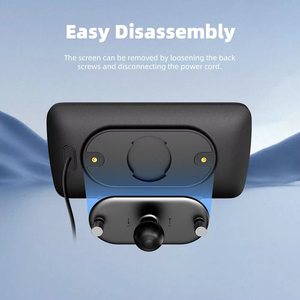 سلسلة جديدة من أجهزة الملاحة اللاسلكية للدراجات النارية مقاس 6.25 بوصة مضادة للسرقة ومقاومة للماء بمعيار IP67 مع خاصية الفك السريع ودعم كاربلاي - Product Image 6