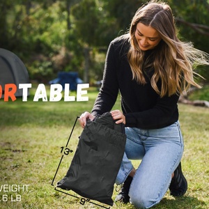 <b>Inflatable</b> Lounger Air <b>Sofa</b> Chair Camping Portable Water Proof Couch for Hiking, Picnics, Outdoor Lightweight and Easy to Set up - Product Image 2