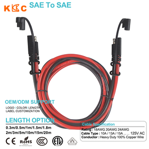 Câble d'extension SAE vers SAE 5m 10m de long, cordon d'alimentation pour chargeur de batterie solaire - Product Image 3
