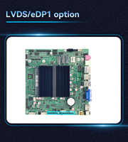 Placa base industrial Mini ITX, venta al por mayor, Intel Alder Lake N100, 6COM, puertos, DDR4, VGA, LVDS, 3 pantallas integradas, Mini placa base