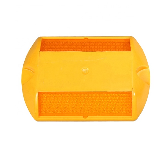 OWLEYE ABS High-Intensity Prismatic Reflective Road Stud Single/Double Side Raised Pavement Marker >300M Visual Distance Highway