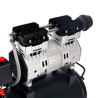 Compresseur d'air portable sans huile de haute qualité TAHU TH-8030 avec pompe et moteur, capacité de 30 L, refroidissement par air, conception ultra silencieuse