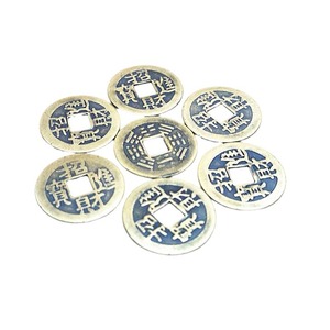 Monedas de bronce antiguas de 23 mm de diámetro, símbolo de riqueza con caracteres chinos, objetos decorativos para el hogar, Año Nuevo Chino - Product Image 4