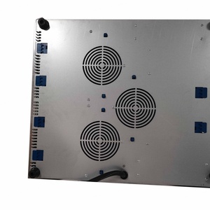 Table de cuisson à induction encastrable 4 brûleurs, plaque à induction quatre zones avec surface en verre céramique - Product Image 2