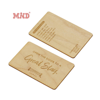 Lasergravierte Blanko NTAG 213 NTAG 215 NTAG 216 NFC Bambus-Holz Geschäfts-Smartcard Hölzerne Hotel-Schlüsselkarte