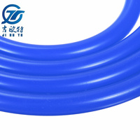 Tuyau en silicone bleu haute température 3/8\" (9 mm) ID, tube en silicone pur, tuyau d'air