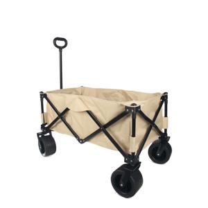 Chariot de camping essentiel pour l'extérieur 330 LBS capacité de charge 150L grande roue <span class=keywords><strong>PVC</strong></span> pour la plage facile à plier effectuer - Product Image 4