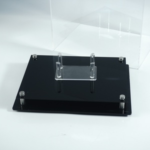 Moderna Caja de Exhibición Acrílica Multifuncional Transparente para Organización y Almacenamiento de Escritorio - Product Image 2