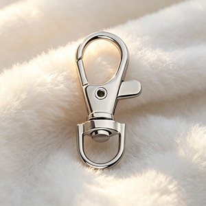 High Gloss Stainless Steel Rotatable Lobster Snap <b>Hook</b> Metal Trigger <b>Clip</b> For Handbag Strap Key Chain Making Fittings - Product Image 1